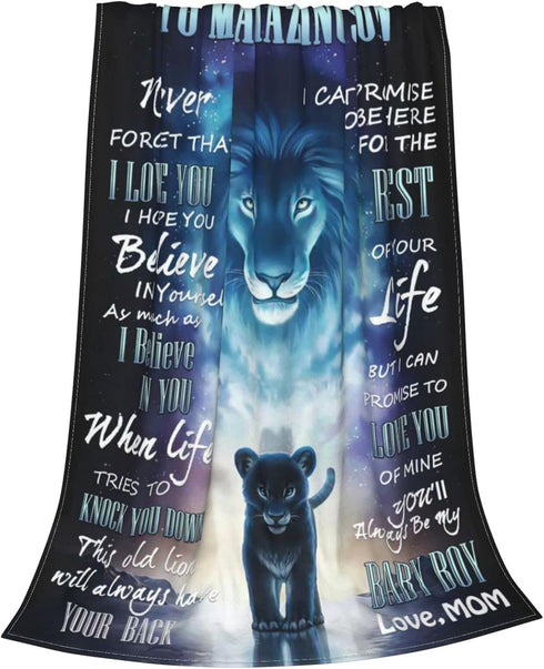 from Mom Son Super Soft Throw Blanket